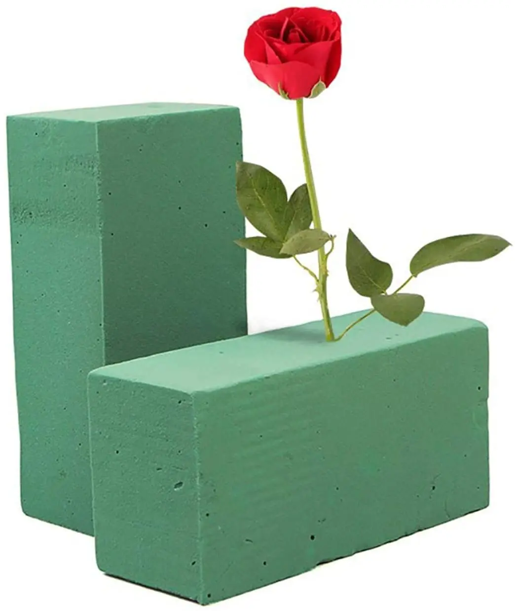 Floral Foam Blocks Green Wet & Dry Flower Foam for Fresh & Artificial Flower Arrangement, Plant Foam, Florist Supplies for DIYs, Arts, Crafts & Weddings