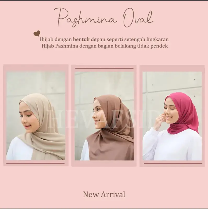 Pashmina Oval Curve Ceruty Babydoll Panjang Muslim Jilbab Wanita Kerudung Syal 5