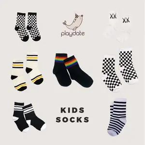 Kaos Kaki Oldschool Anak Bayi Laki Cowok Perempuan 1 - 5 Tahun Baby Socks Cotton