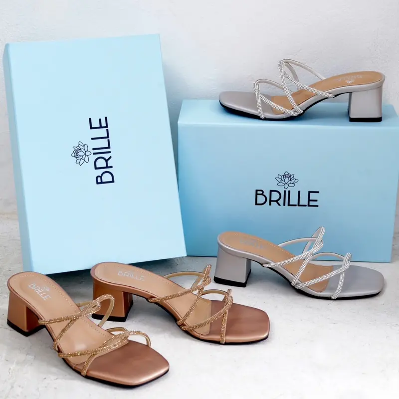 AURORA Sandal Heels (disarankan untuk kaki ramping) 0