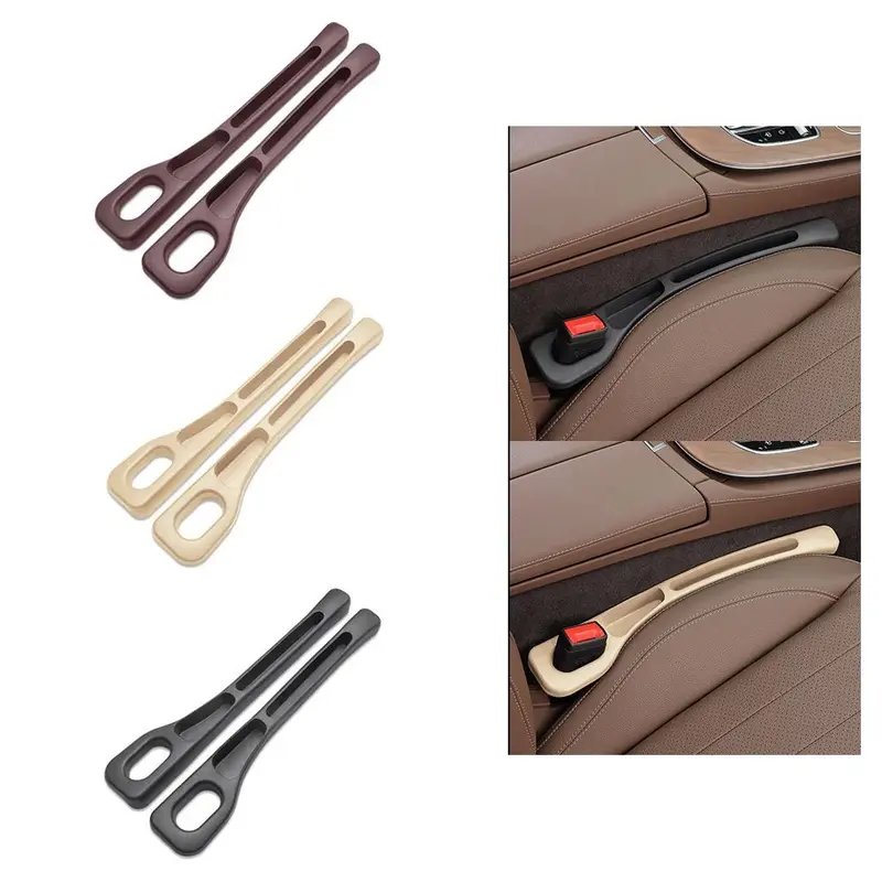 Dải Nối Phích Cắm Khe Hở Ghế Ô Tô, 1 Cặp, Chống Rò Rỉ, Đồ Trang Trí Ô Tô, Đồ Dùng Ô Tô, Chất Độn Khe Hở Ô Tô, An Toàn Và Thông Dụng, Dải Chất Độn Đường May Bên Hông 1