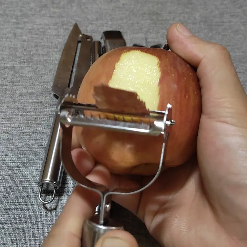 Bộ 5 món gọt vỏ, nạo, bào củ quả đa năng chất liệu thép không gỉ - dụng cụ nạo & dụng cụ cắt 6