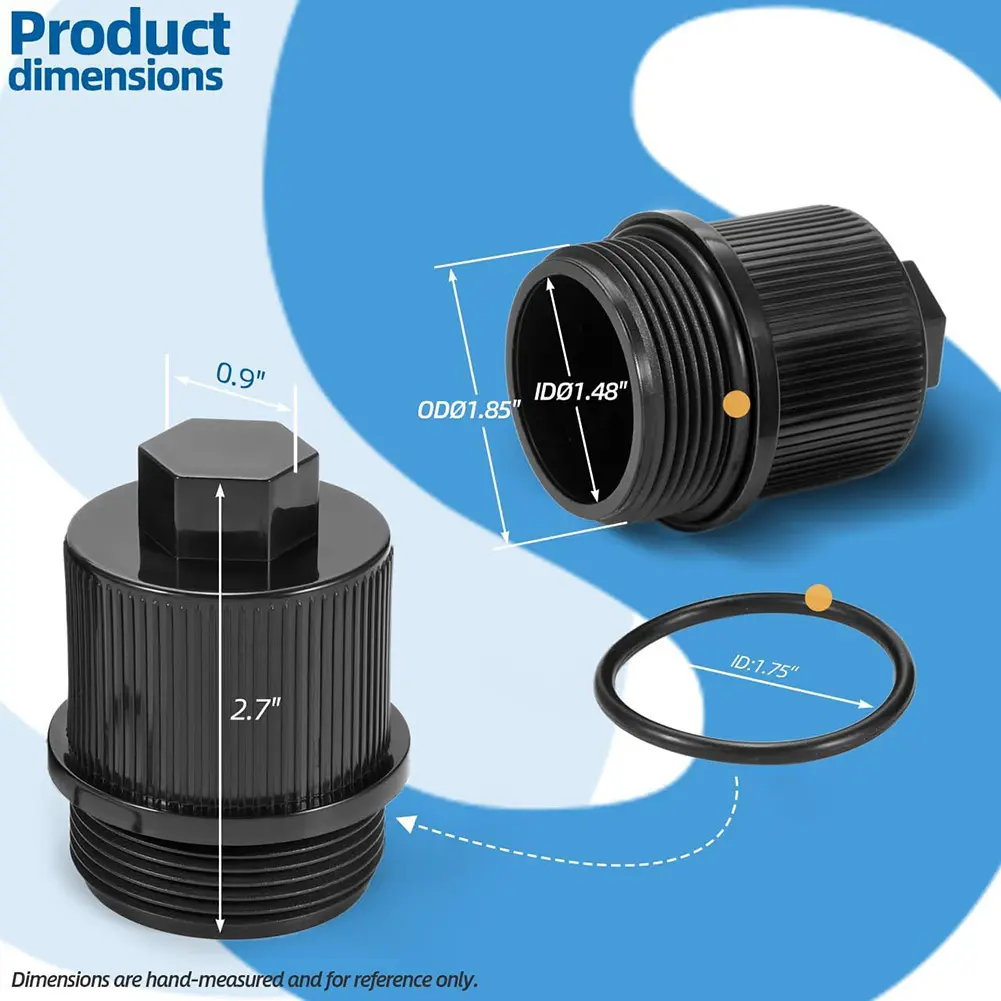 Pool Drain Filter For Pentair Drain Cap With O-Ring Drain Filter Assembly As Shown Drain Filter Assembly For Pool