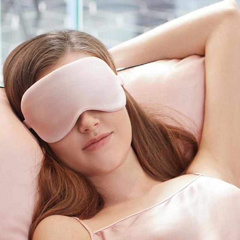 Product Introduction of Double-Side Pure Silk EyeShade Sleeping Eye Cover Eyepatch Health Sleep Shading 33