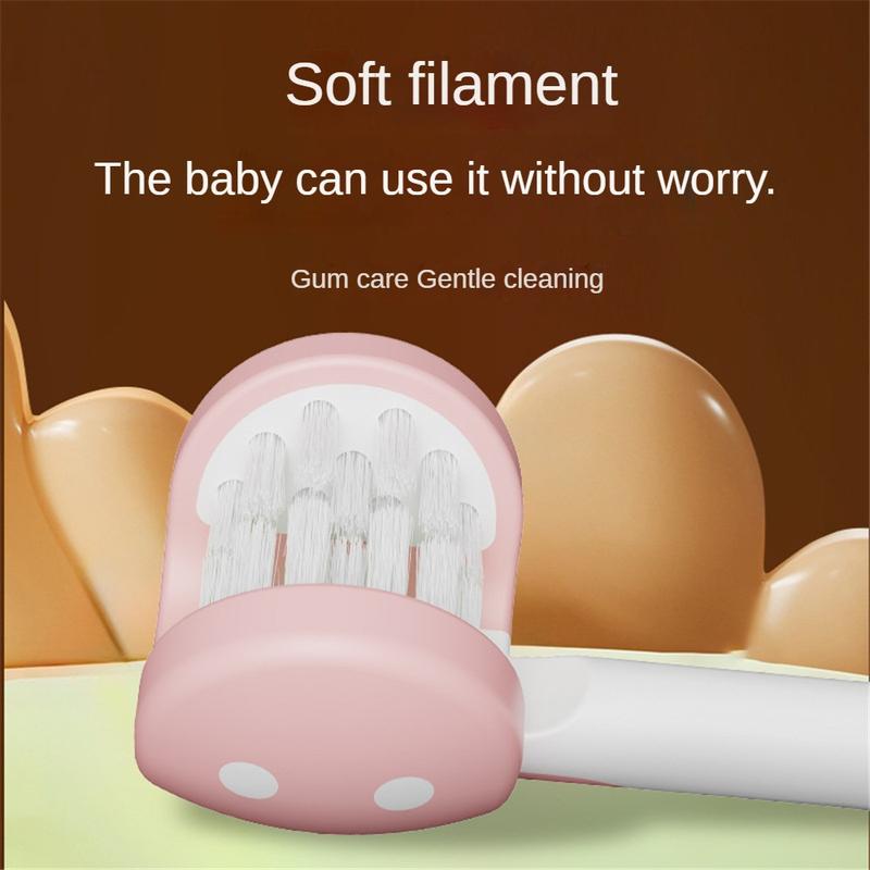 Bàn Chải Đánh Răng Tóc, Chất Lượng Cao Cấp, Hai Gói, Siêu Mềm Và Siêu Mịn, Thích Hợp Cho Trẻ 3-12 Tuổi, Thiết Kế Hình Phim Hoạt Hình, Bàn Chải Đánh Răng Răng Sưa, Thoải Mái Trong Miệng, Bàn Chải Đánh Răng Ba Đầu 5