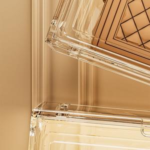 Kotak Penyusun Penyimpanan Beg, Direka Khas untuk Almari Pakaian Rumah, Sesuai untuk Menyimpan Beg Kecil, Kabinet Beg Berdiri Lantai Kalis Habuk, Reka Bentuk Selesa, Tarikh: 2025 Supplies boleh dikitar semula under-desk kotak & tong penyimpanan