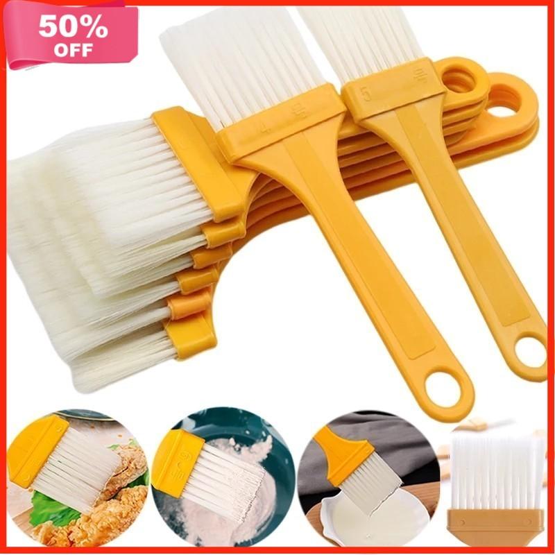 Oil Barbecue Brush Baking Pastry Cooking Oil Brushes High Temperature Resistant Plastic Handle 0