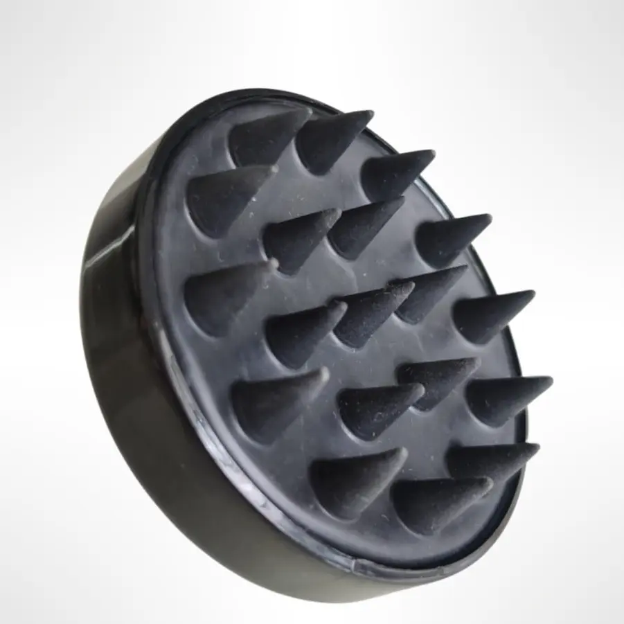 Kriwil Scalp Exfoliator - Premium Soft Brush Black