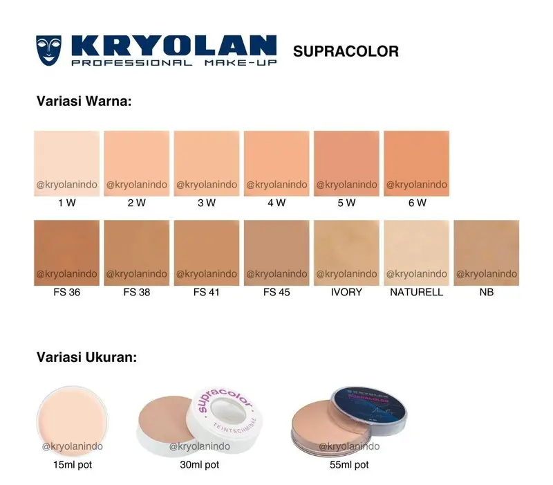 KRYOLAN SUPRACOLOR 15ML – NATURELL 2