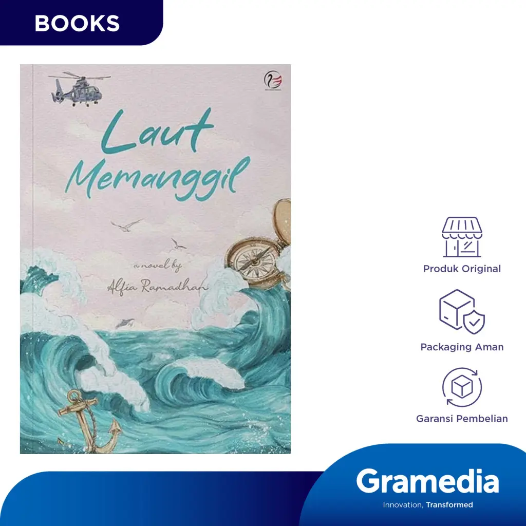 Gramedia Buku Novel Laut Memanggil (Alfia Ramadhani)