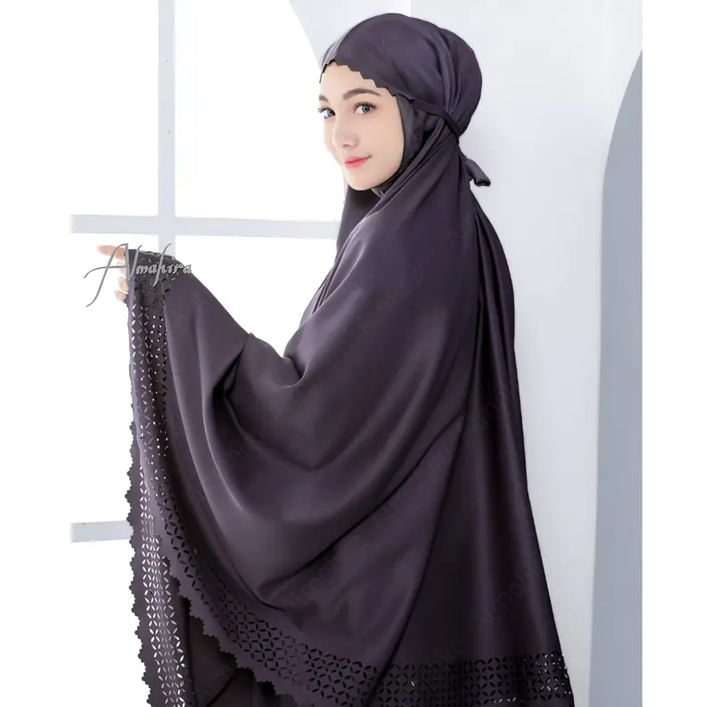 Mukena Dewasa Shakila Laser Cut Premium Mewah 4