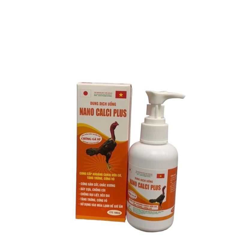 NANO CALCI PLUS dung dịch uống 100ml của công ty sumi japan cung cấp khoáng, canxi hữu cơ