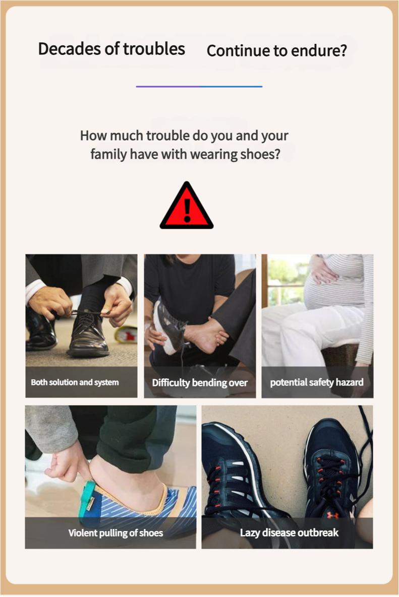 Product Introduction of Magnetic Tech Shoe Horn - No Bend Needed! 🚀   Long Handle Shoe Helper for Elderly & Pregnant Women, Strong Magnetic Design, Thickened Non-Slip & Shoe-Friendly 1