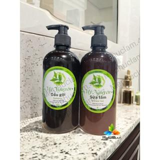 Chai đựng dầu gôi, sữa tắm, nước rửa tay 500ml Mỹ Nguyên dùng trong khách sạn, nhà nghỉ 0