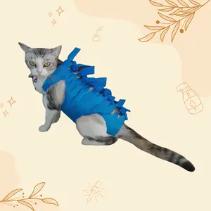 Gurita grita digunakan untuk melindungi kucing pasca operasi