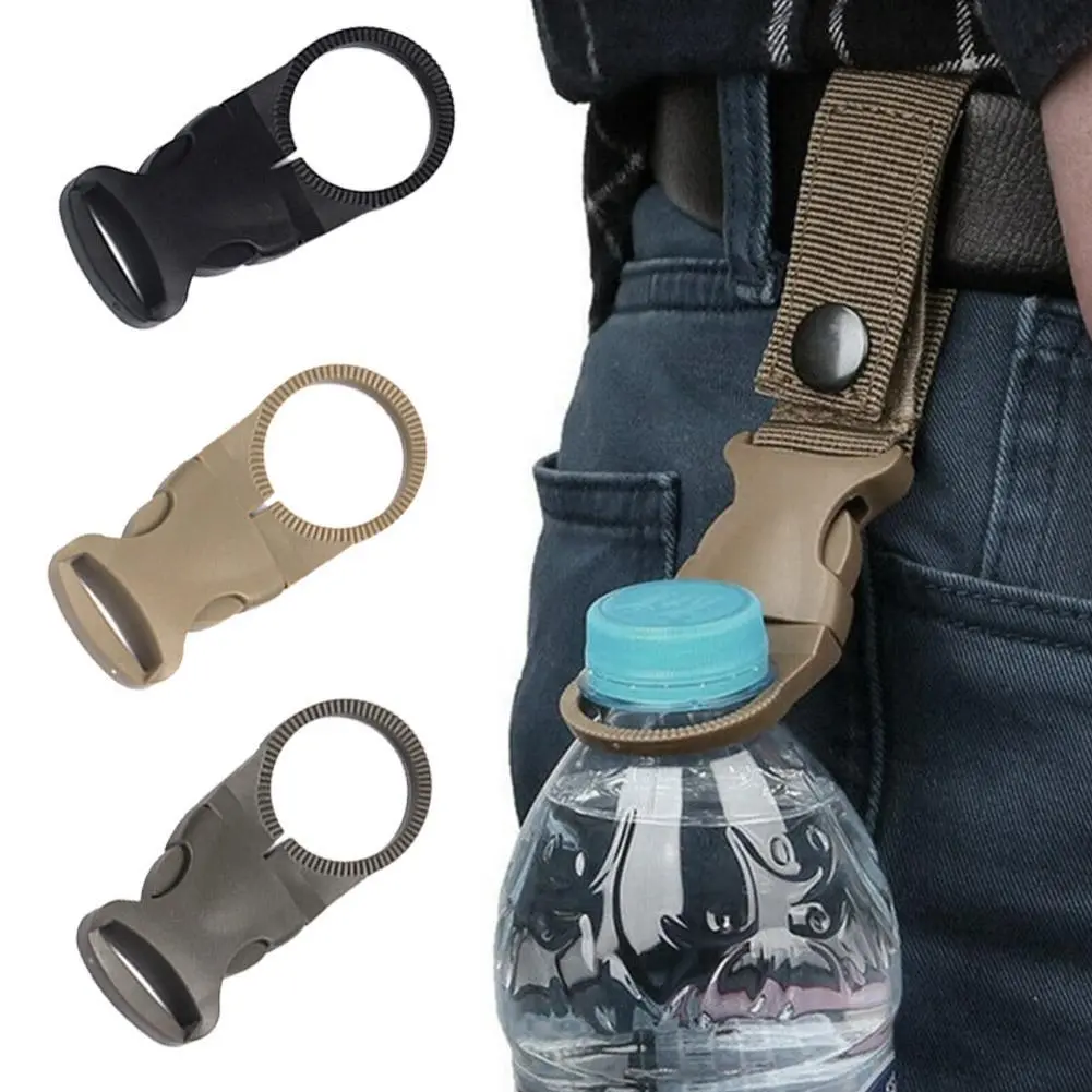 Bộ chai nước Cầm Tay Khóa Treo Giá đỡ chai nước cho ba lô, với cắm trại và đi bộ đường dài ngoài trời