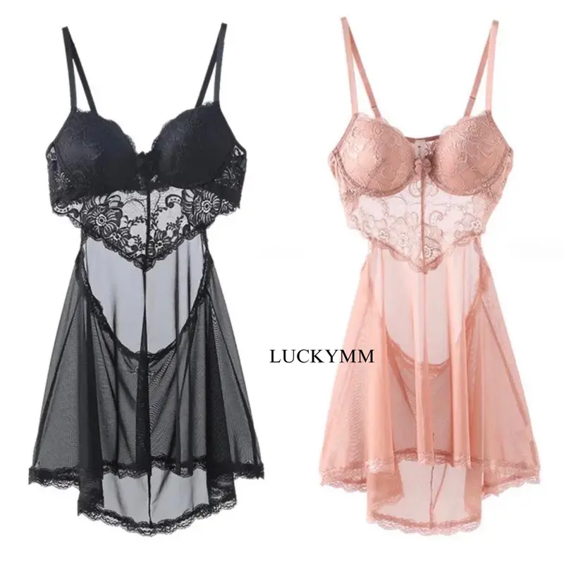 Luckymm Dress Push Up Baju Tidur Wanita Dewasa 356 Lingerie 0