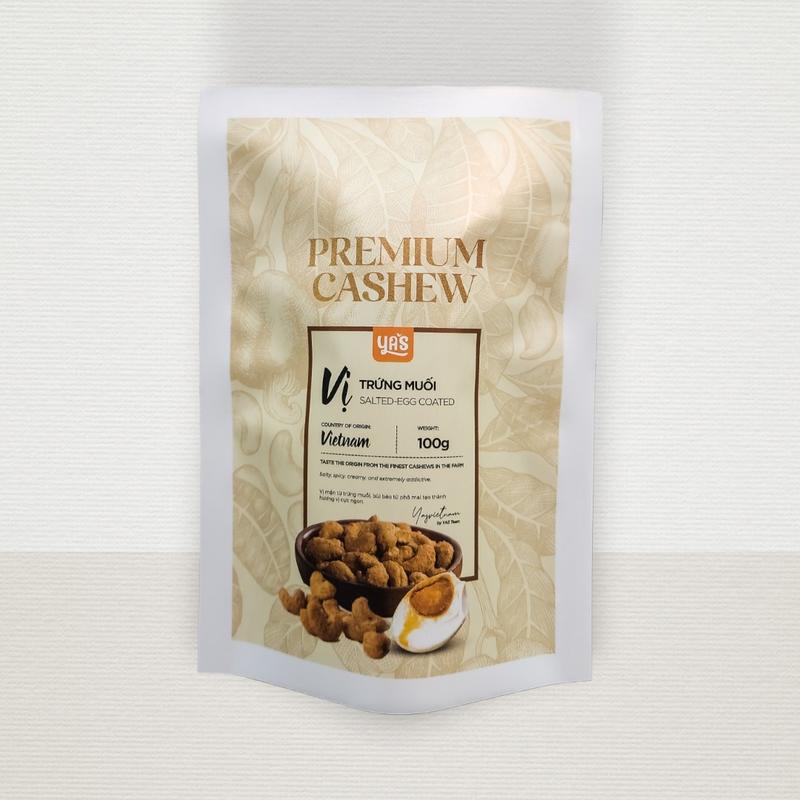 Product Introduction of Hạt điều phô mai trứng muối YAS túi 100g điều nguyên hạt cao cấp, vị mới lạ Natural Snack Food Nuts hạtđiều 7vị 4