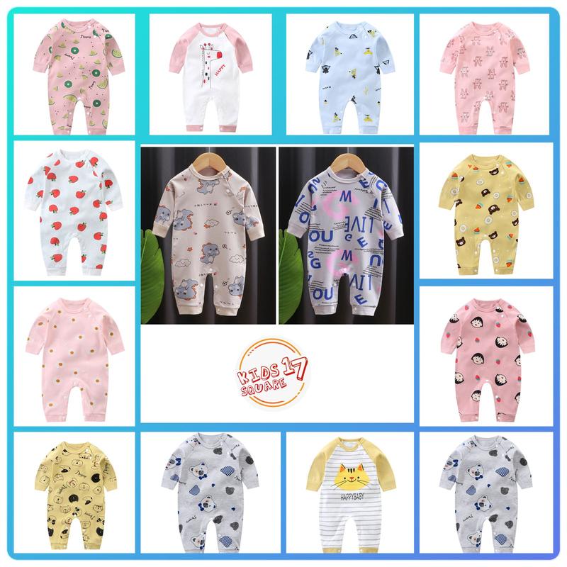 JUMPER  BAYI, SLEEPSUIT BAYI, BAJU TIDUR BAYI 0-12 BULAN , JUMPER BAYI LENGAN PANJANG 1