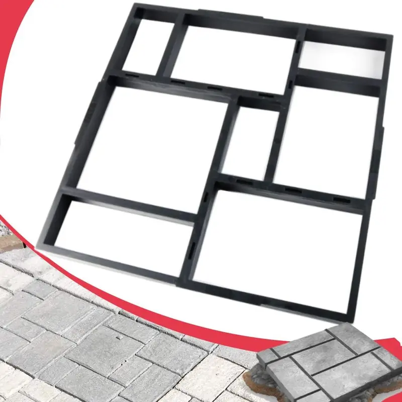 Cetakan Paving Block Untuk Teras Taman Mudah dan Prakis Bahan Plastik ABS 3