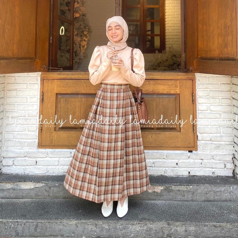 Lamiadaily DALMI  Skirt Wanita rok mayung 2