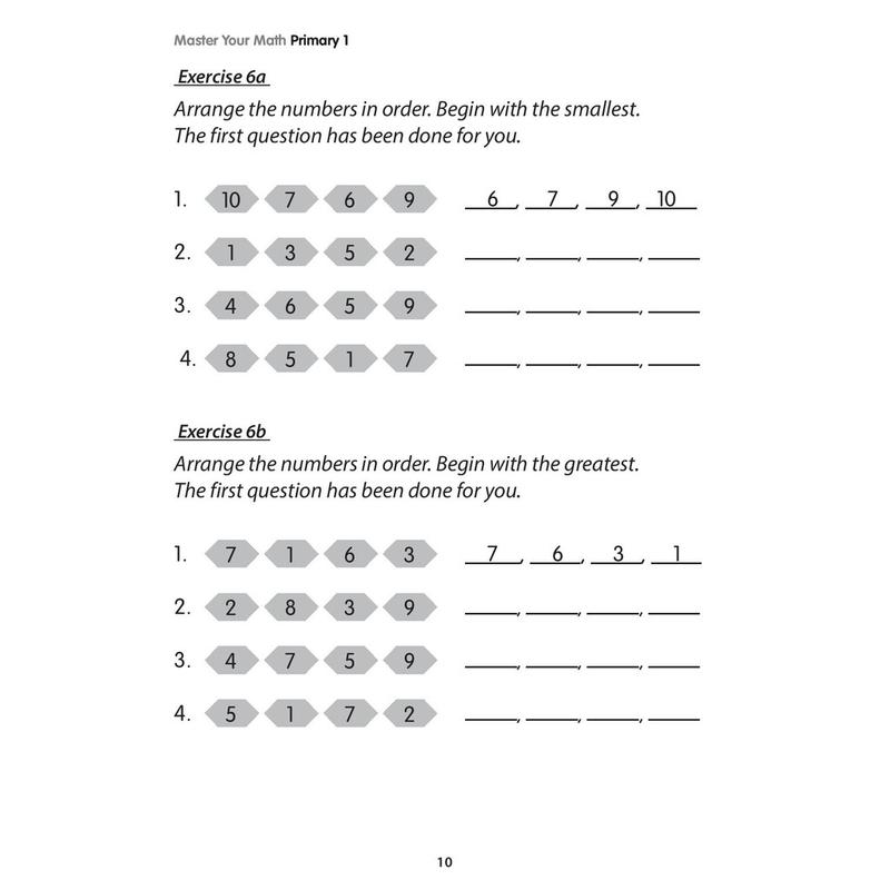 Product Introduction of original Master Your Math Primary 1/Primary 1 Math/Math Assessment | Singapore MOE Syllabus Math Assessment Books 7