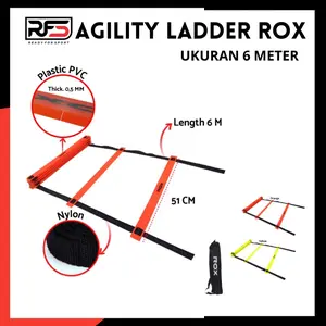 Agility Ladder Rox 6 Meter / Tangga ketangkasan 6 M / Tangga Kelincahan