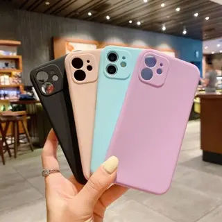 SOFTCASE MACARON POLOS CAMERA PROTECTION  FOR ALL TYPE HPOP** VI*O REA*M* SAM**NG IP INF***X R*E*MI Aksesoris Casing 0
