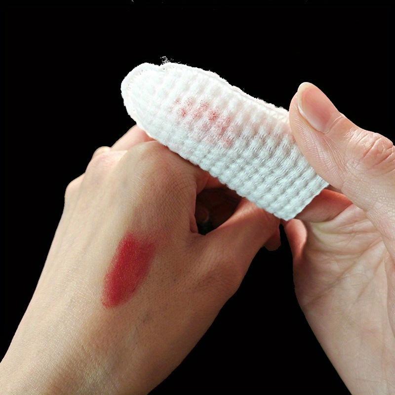 Product Introduction of 120pcs U-Shaped Cotton Pads For Face Makeup Removal - Soft Makeup Cotton Pads Suitable For Face And Nails Perfect For Removing Makeup - Makeup Remover Cotton Pads 4
