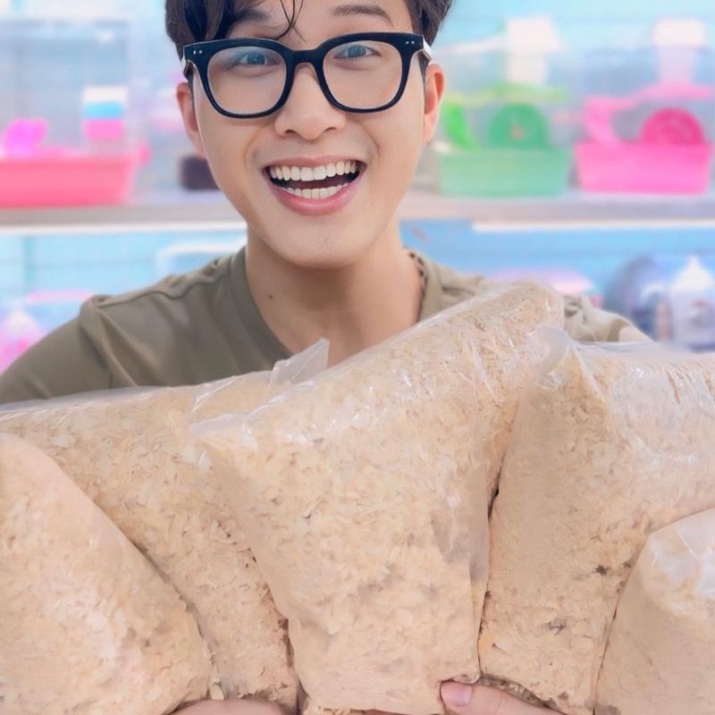 Combo 5 Gói Lót Chuồng Gỗ Siêu Thơm Tiết Kiệm dành cho Hamster