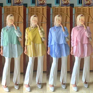 Athifa Top || Atasan wanita terbaru bahan katun