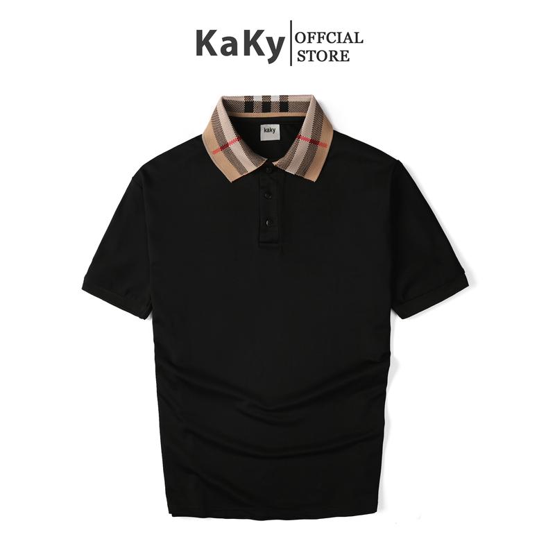Áo PoLo Cộc Tay In Cổ Kẻ Cho Các Boy Phố Đi Chơi Đi Học 2024
