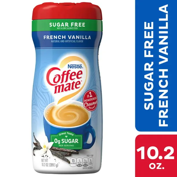 Coffee Mate Sugar Free French Vanilla Powdered Coffee Creamer 289.1g