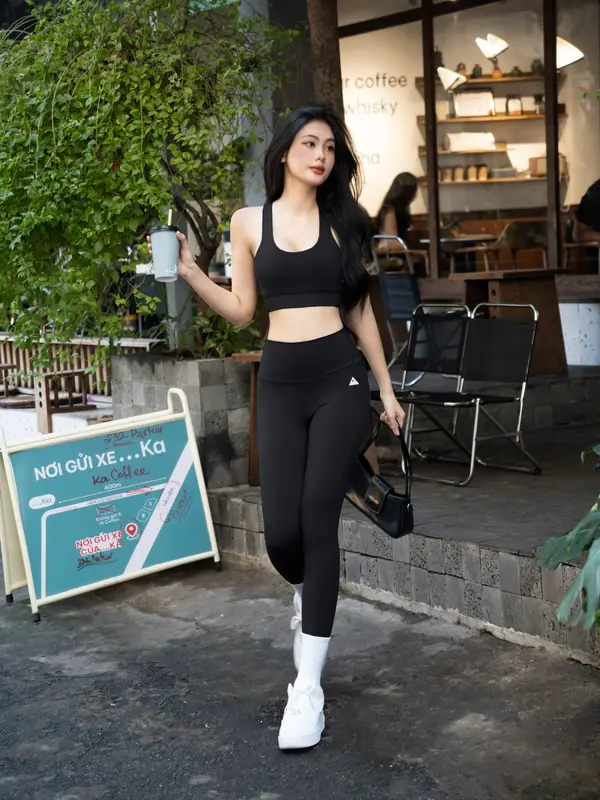 Áo bra tập gym yoga nữ Fitme Flow dây đan chéo hỗ trợ luyện tập chống xệ Racer Back - BRRB 6