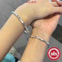 Gambar AGIAO Gelang Simpul Bambu Matte Mengkilap Gaya Retro Cina Gelang Tarik-Dorong Yang Dapat Disesuaikan - perak, Dapat disesuaikan dari A.GIAO.ID Kab. Gresik 2 Tokopedia