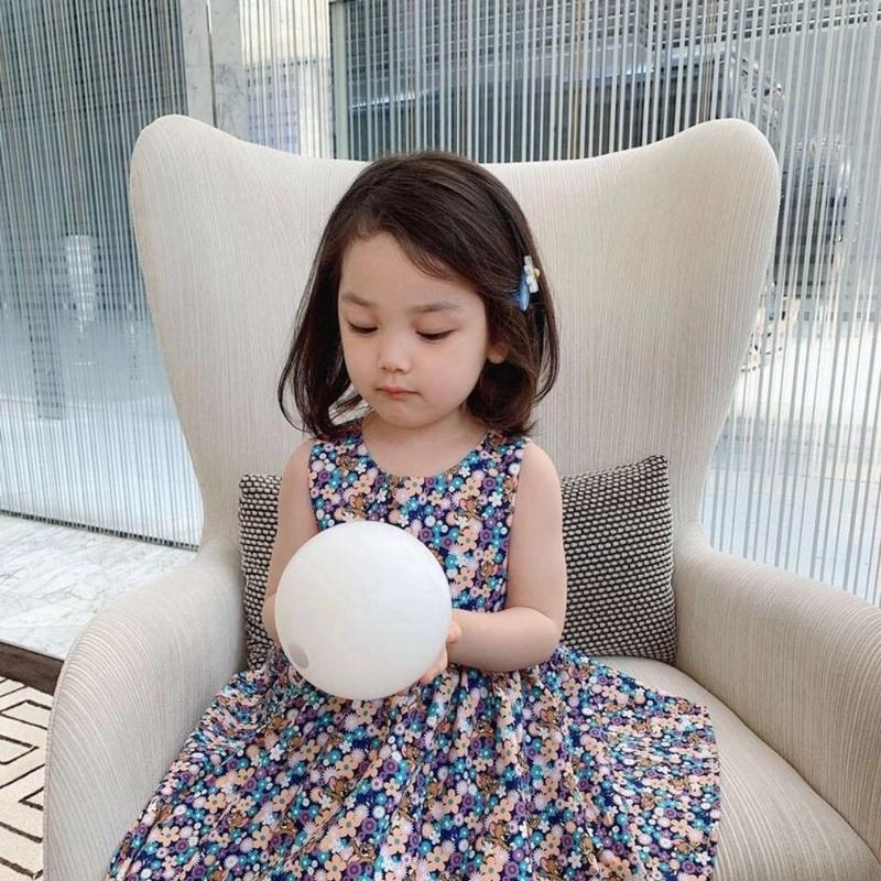 Váy Bé Gái, Bộ Sưu Tập Mới Mùa Hè 2023, Thiết Kế Hoa, Hở Lưng, Thích Hợp Cho Bé Gái, Kiểu Vest, Phong Cách Công Chúa, Váy Trẻ Em, Thời Trang 1