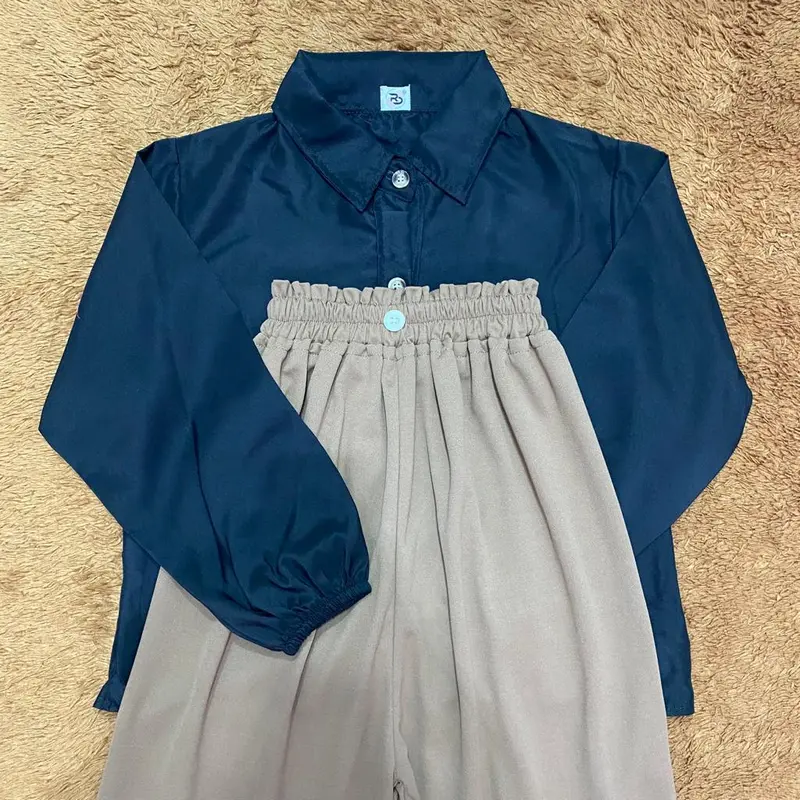 Set Kemeja Zefanya/Kulot By Znfashion 5