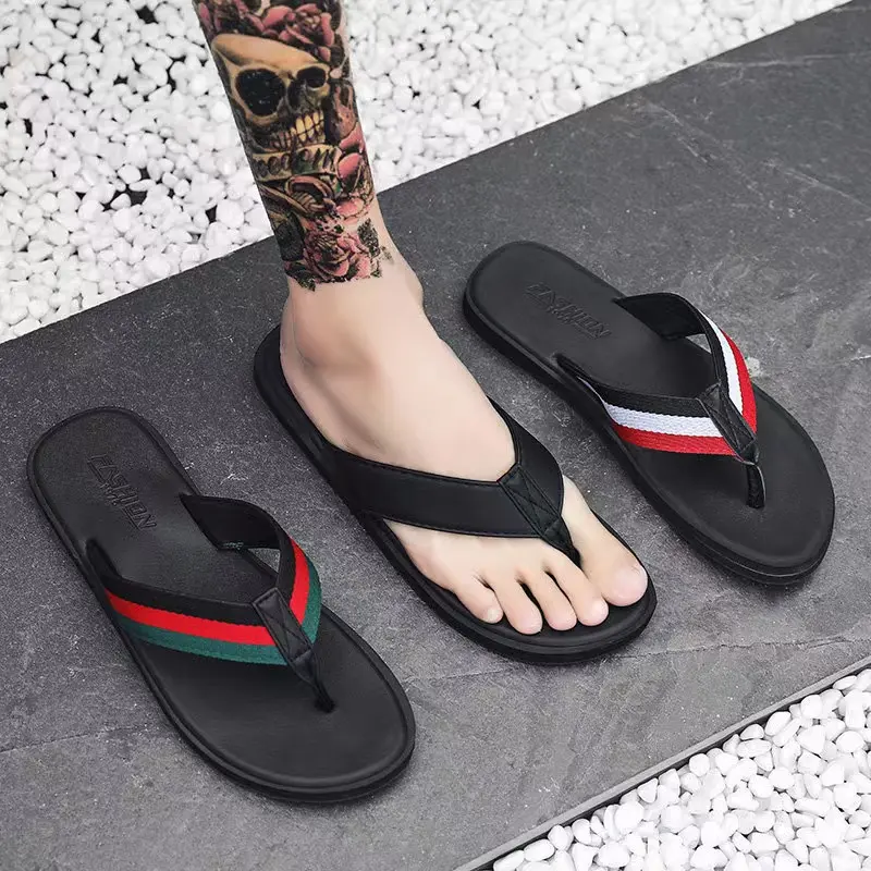 Dép Xỏ Ngón Đi Biển, Thời Trang Hàn Quốc, Dành Cho Nam, Cỡ 38-45