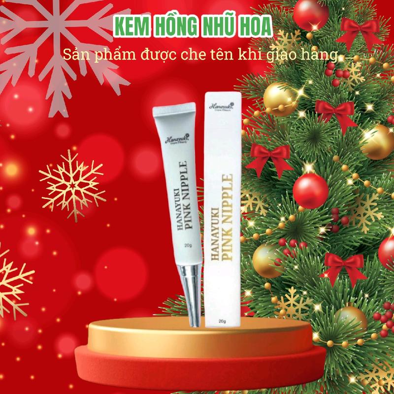 Kem Hồng Nhũ Hoa Hanayuki Pink Nipple Nữ Women  Dưỡng Body Arbutin Dưỡng Da Body hồng  nhũ