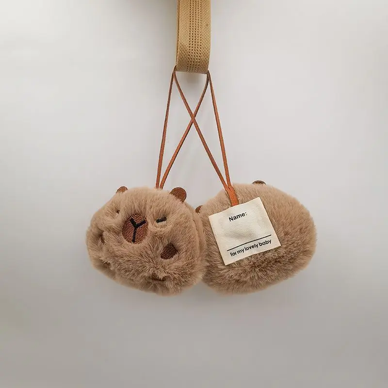 Gantungan Kunci Boneka Capybara Lucu 3