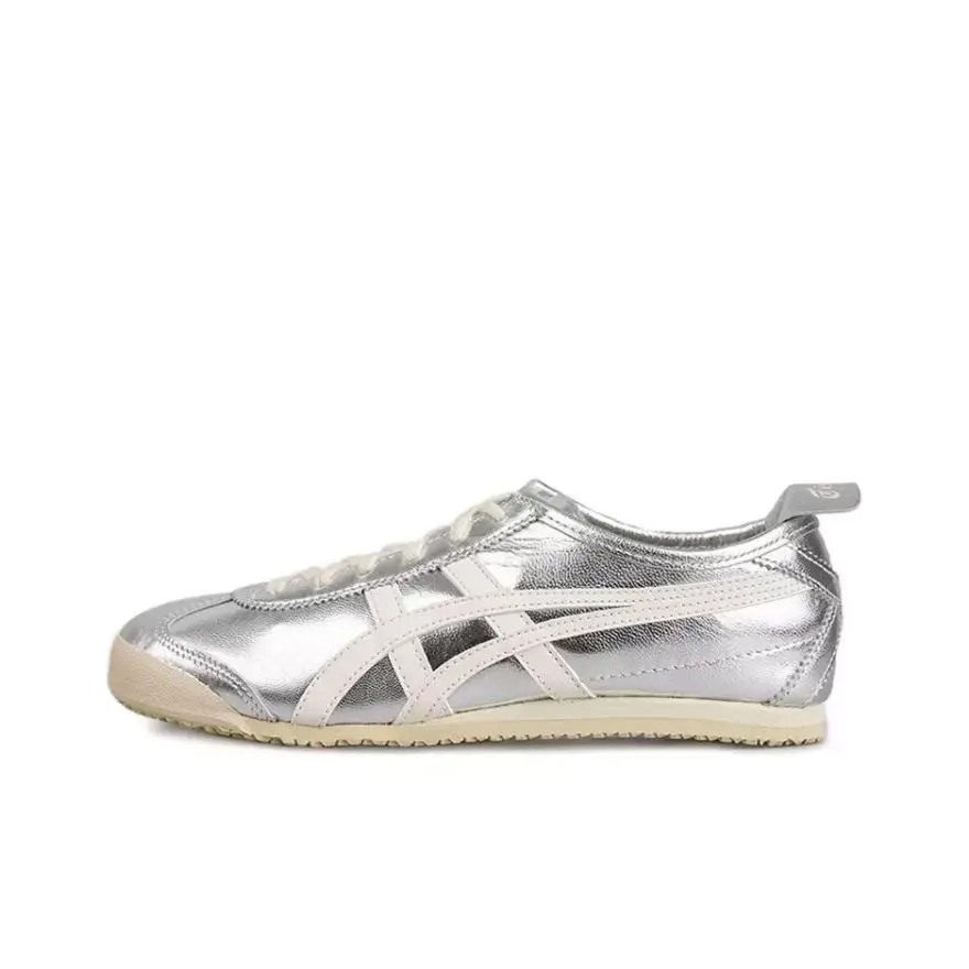Tiger Silver Retro Couple Casual Footwear THL7C2-9399 Silver