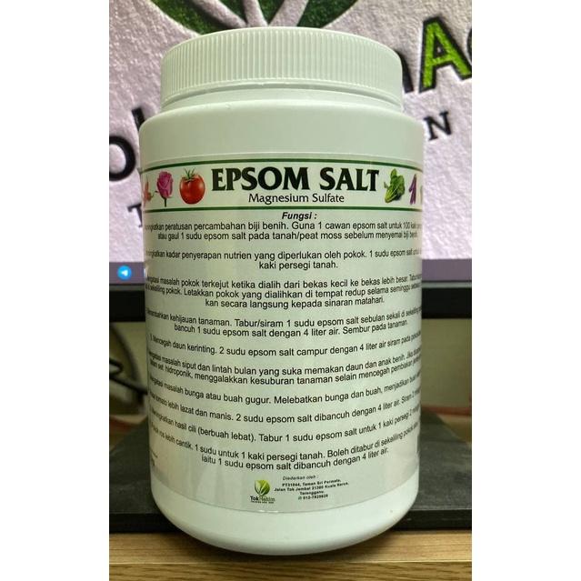 EPSOM SALT (Magnesium Sulfate) Pek Botol 1kg - TikTok Shop Malaysia