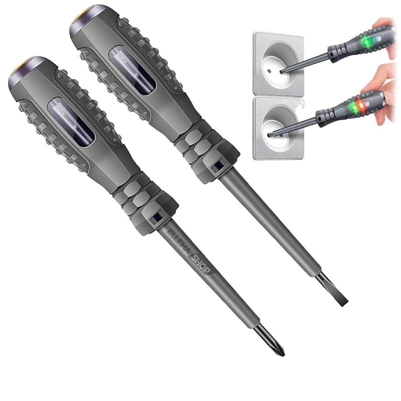 BỘ 2 CHIẾC Tua Vít Bút Thử Điện Cảm Ứng Từ Thông Minh Thế Hệ Mới