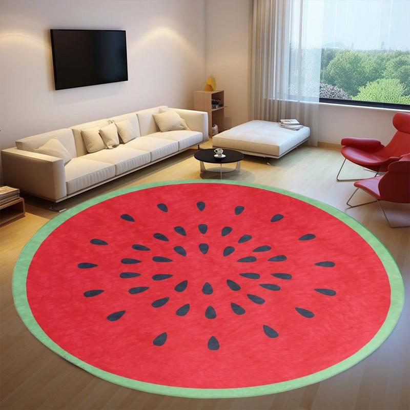 Product Introduction of Watermelon Pattern Blanket, 1 Count Soft Comfortable Throw Blanket, Air-conditioned Room Blanket, Warm Nap Blanket for Home & Office 7
