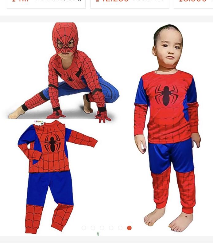 (SN14)TẶNG MẶT NẠ trùm đầu , Quần áo ngủ cho bé trai, quần áo dài tay siêu nhân nhện cho bé Trai 10-33kg