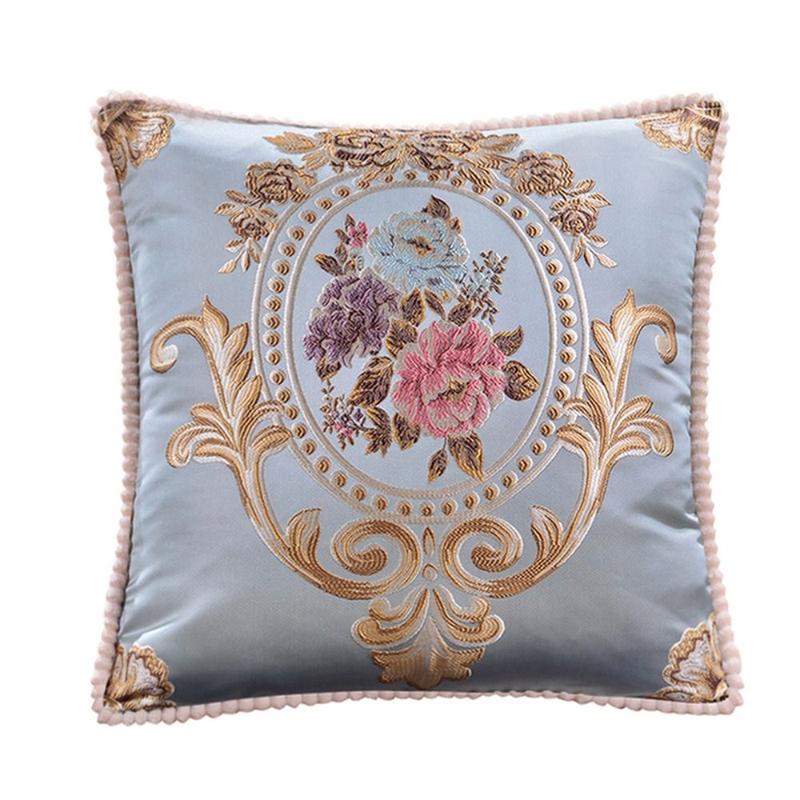 Product Introduction of Retro Europe Style Cushion Cover Decorative Washable Pillowcase Home Decor Jacquard Throw Pillow Case 11
