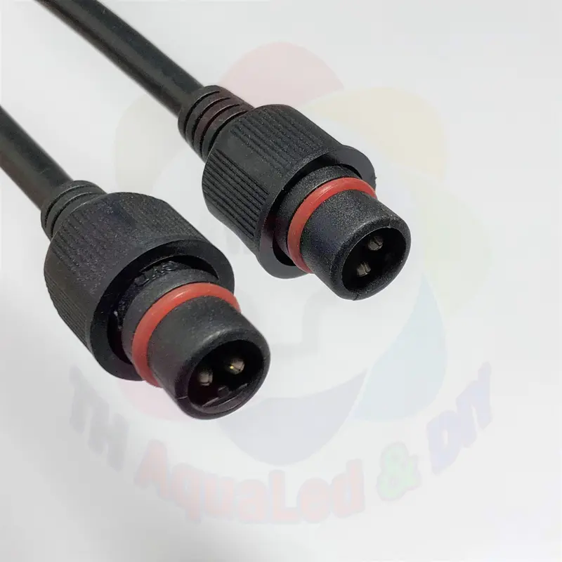 Bộ Jack cắm chống nước âm dương lõi 0.75mm2 phân loại 2,3,4,5 Pin (lõi) dày có đai ốc kết nối chắc chắn ngăn nước vào 4