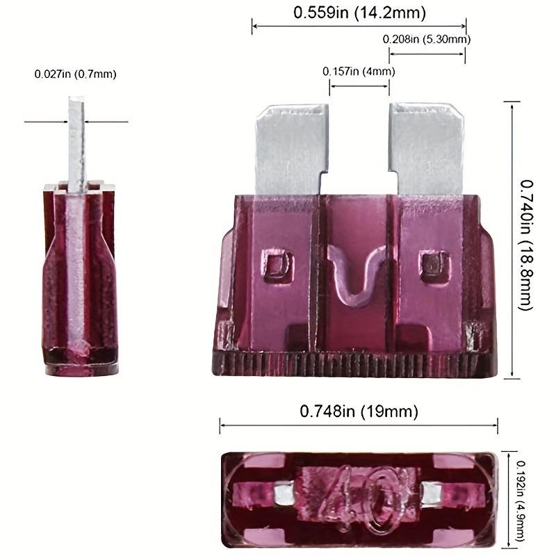 Product Introduction of COD FREE Shipping 100Pcs Blade Type Fuse Set 15A 20A 25A 30A 35A 10 Types Auto Fuse Kit with Box Blade Type Fuse Assorted Kit 21