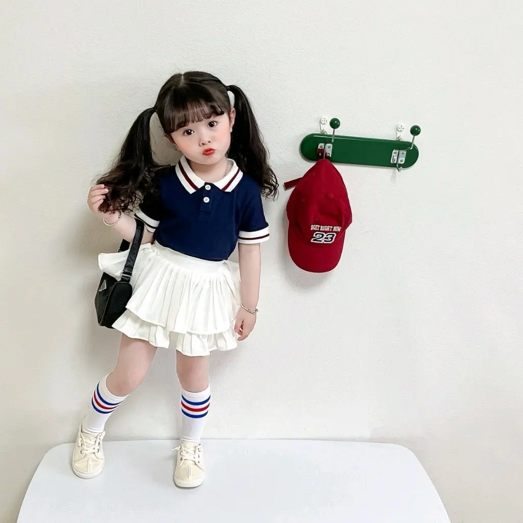 rok ruffle celana import anak perempuan / skirt anak perempuan / rok celana anak perempuan 2-7 tahun