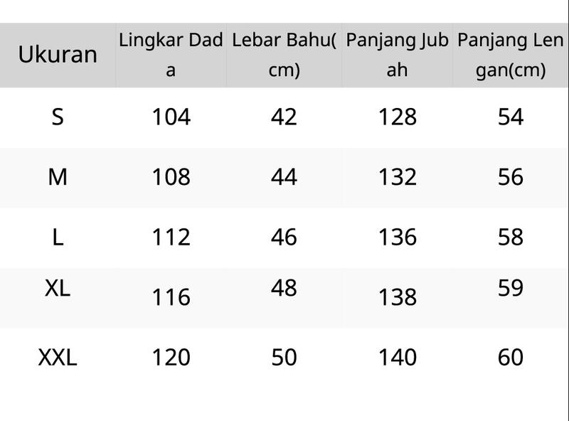 Product Introduction of Jubah Pria Dewasa Lengan Panjang Polos Toyobo Gamis Muslim Katun Hitam 0